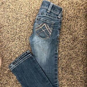 Ariat R.E.A.L. Low Rise Bootcut Jeans Womens Size 25R